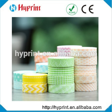 Hot sale DIY lovely washi tape all kinds of pattern paper tape